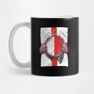 Malta Flag English Flag Ripped - Gift for Maltese From Malta Mug